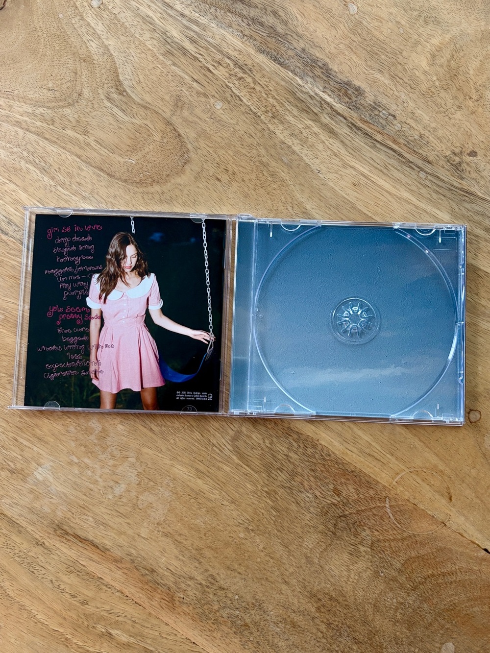 SIGNED & Framed Olivia Rodrigo you seem pretty sad for a girl so in love CD - Picture 4 of 7